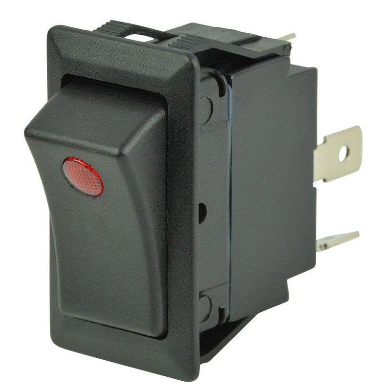 BEP 1001714 SPST Rocker Switch - Off/On, One LED